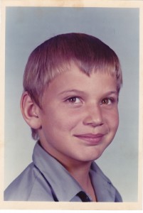 Christian im Alter von 8 Jahren